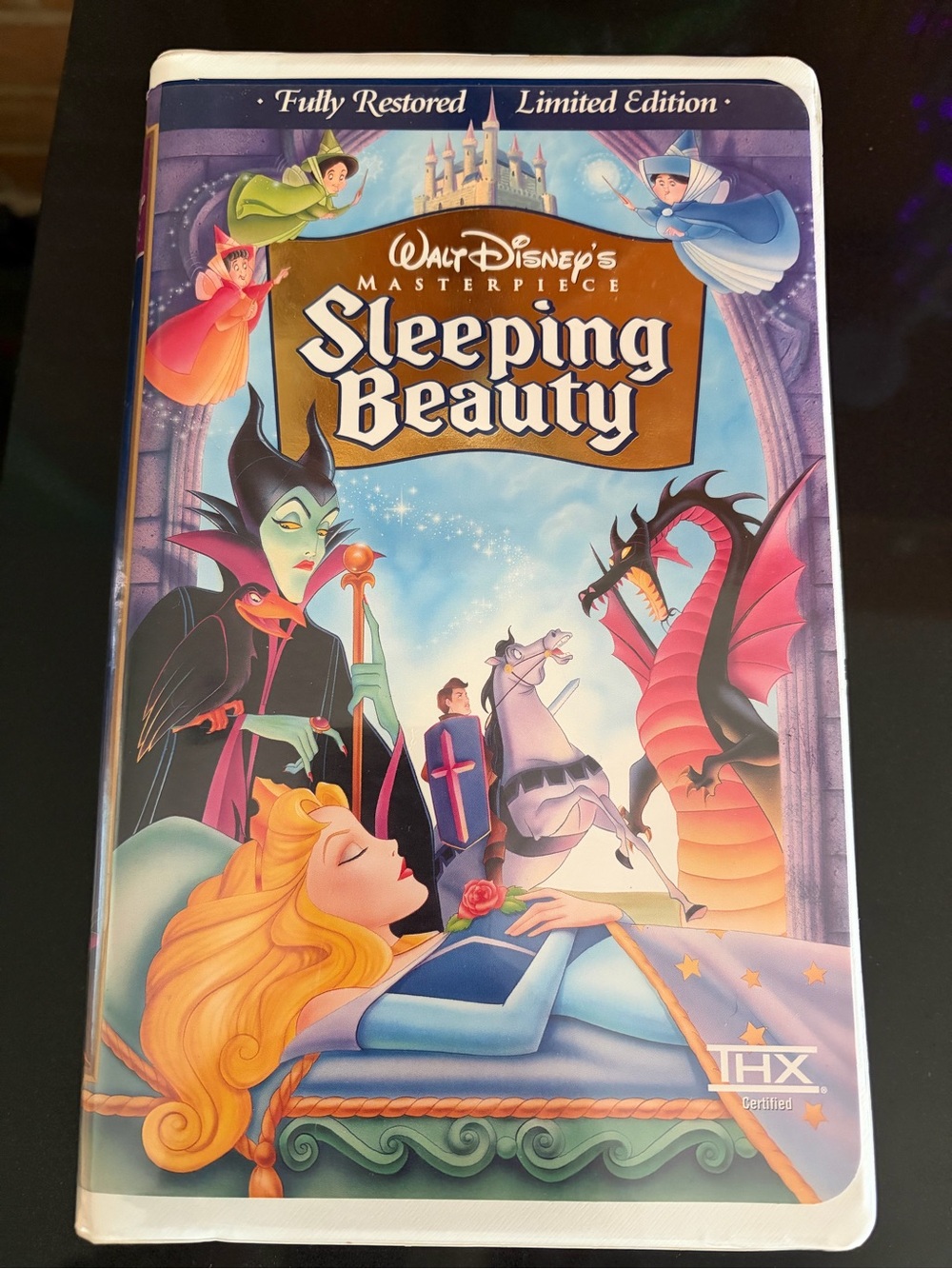 Walt Disney Sleeping Beauty VHS Tape Masterpiece Collection Limited Edit. Movie